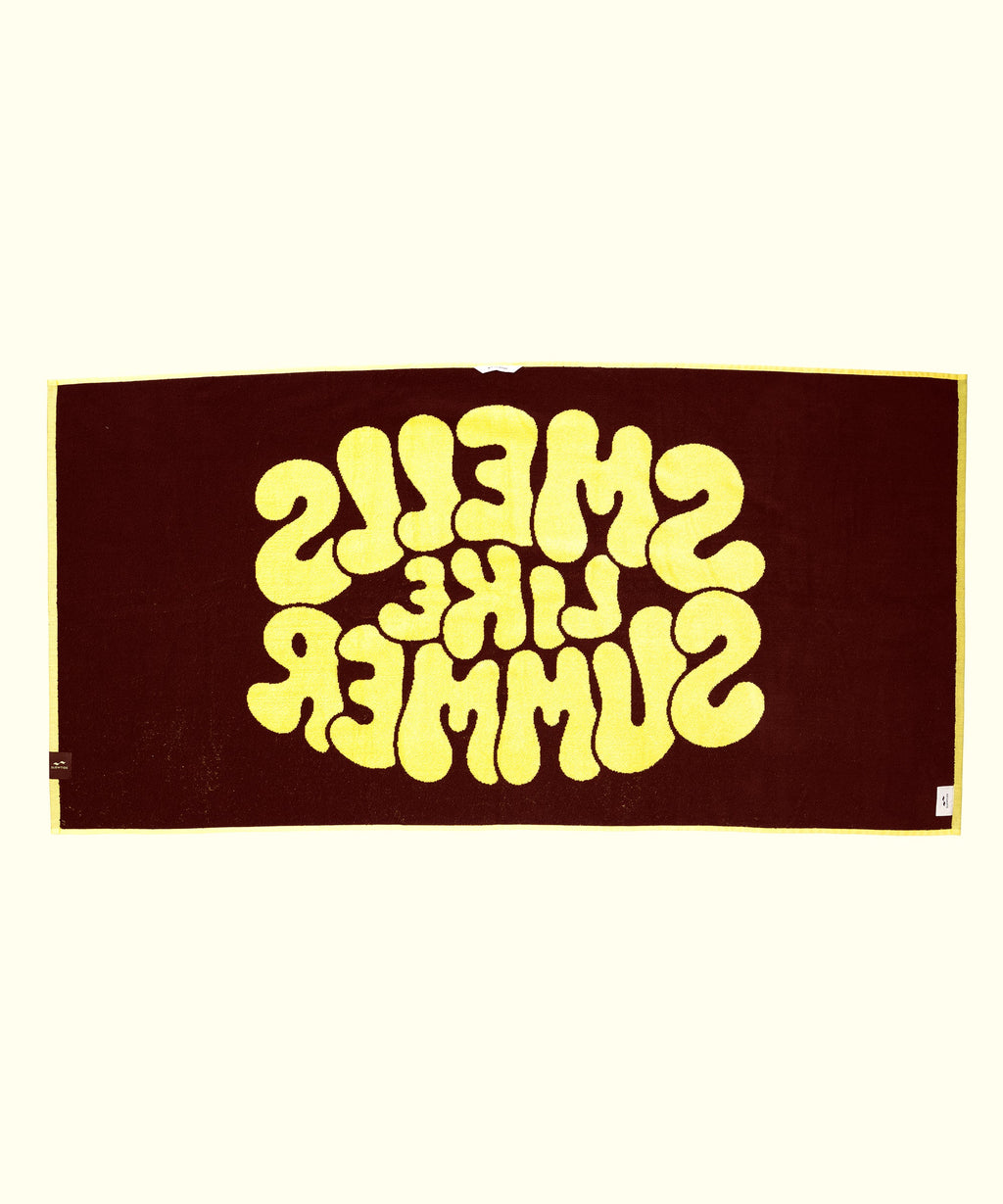SLOWTIDE x Sun Bum Premium Woven Towel